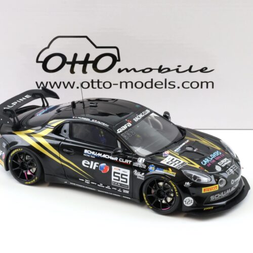 1:18 OTTO mobile OT1149 Alpine A110 GT4 EVO GT4 European Series 2024 black