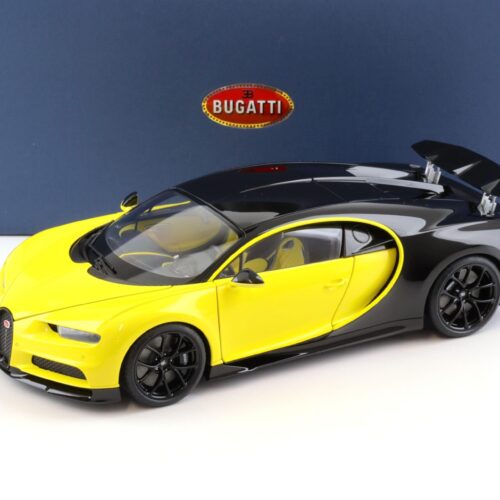 1:18 AUTOart Bugatti Chiron 2017 Jaune Molsheim yellow/ Nocturne black 70994