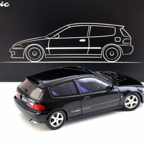 1:18 LCD Models Honda Civic SiR II (EG6) VTEC 1993 black with Lift LCD18018-BL