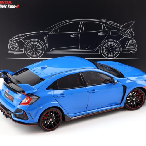 1:18 LCD Models Honda Civic Type-R FK8 Racing blue 2020 LCD18005B-RB