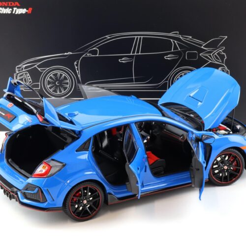 1:18 LCD Models Honda Civic Type-R FK8 Racing blue 2020 LCD18005B-RB