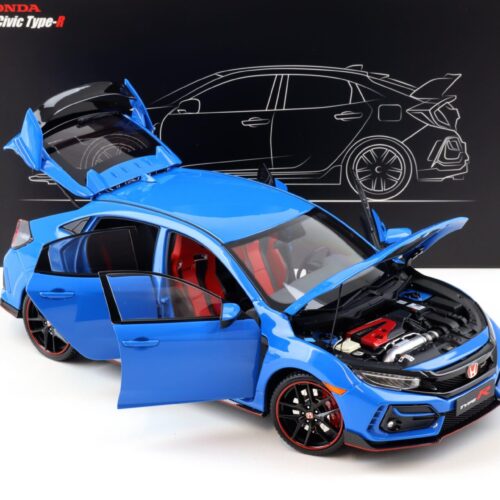 1:18 LCD Models Honda Civic Type-R FK8 Racing blue 2020 LCD18005B-RB