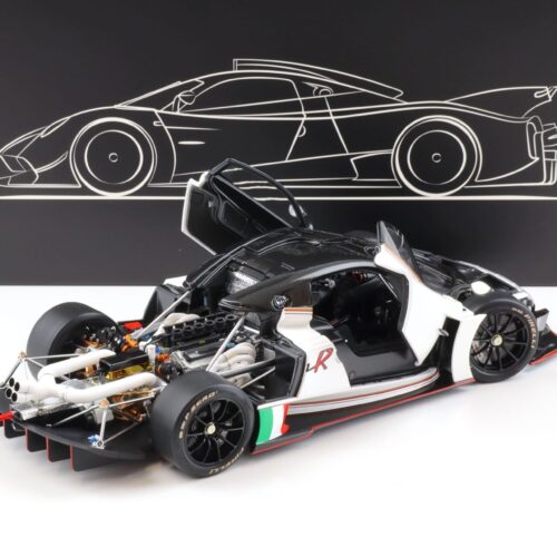1:18 LCD Models Pagani Huayra R 2021 pearl white LCD18012-PW