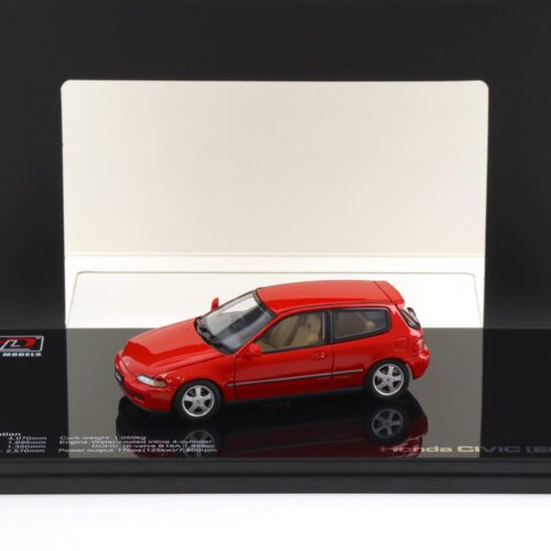 1:43 LCD Models Honda Civic SiR II (EG6) VTEC 1993 red LCD43010-RE