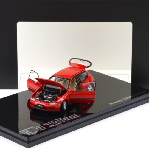 1:43 LCD Models Honda Civic SiR II (EG6) VTEC 1993 red LCD43010-RE