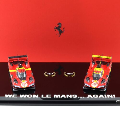 1:43 BBR Ferrari 499P Winner Le Mans 2024 Special Set #50 + #51 - Limited 100 pcs.