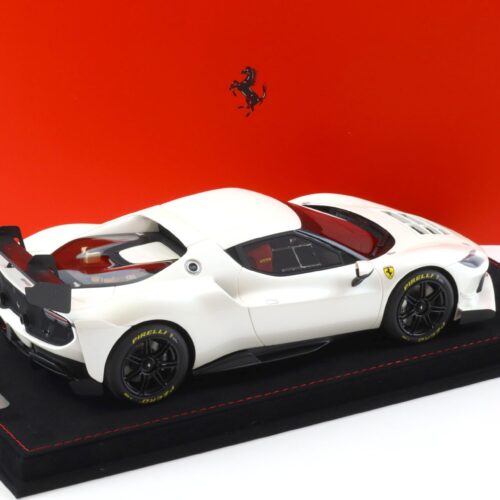 1:18 BBR Ferrari 296 Challenge 2023 Fuji white - Limited 12 pcs.