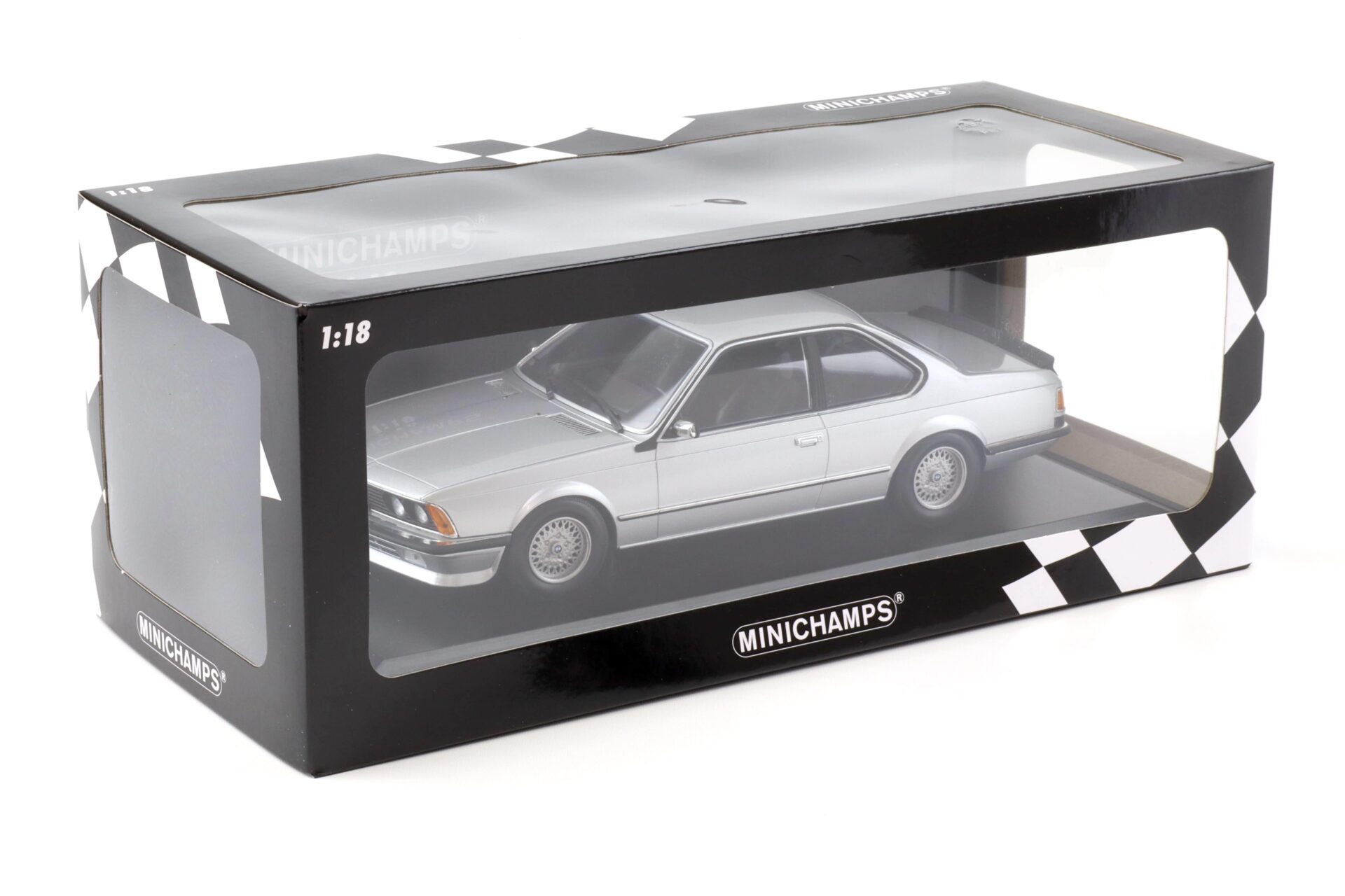 1:18 Minichamps BMW 635 CSI Coupe 1982 silver metallic