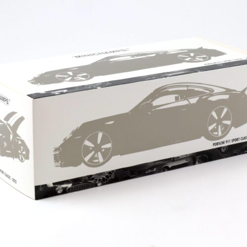 1:18 Minichamps Porsche 911 992 Sport Classic Coupe 2022 black