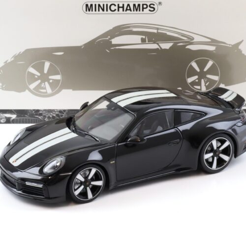 1:18 Minichamps Porsche 911 992 Sport Classic Coupe 2022 black