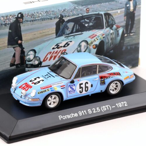 1:43 Spark Porsche 911 S 2.5 (ST) Coupe #56 blue 1972 MAP Porsche Museum