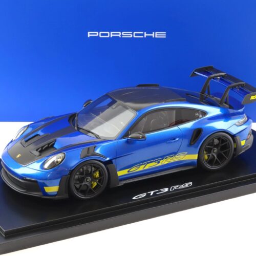 1:18 Spark Porsche 911 992 GT3 RS Saphirblue Limited 300 pcs MAP Porsche Museum