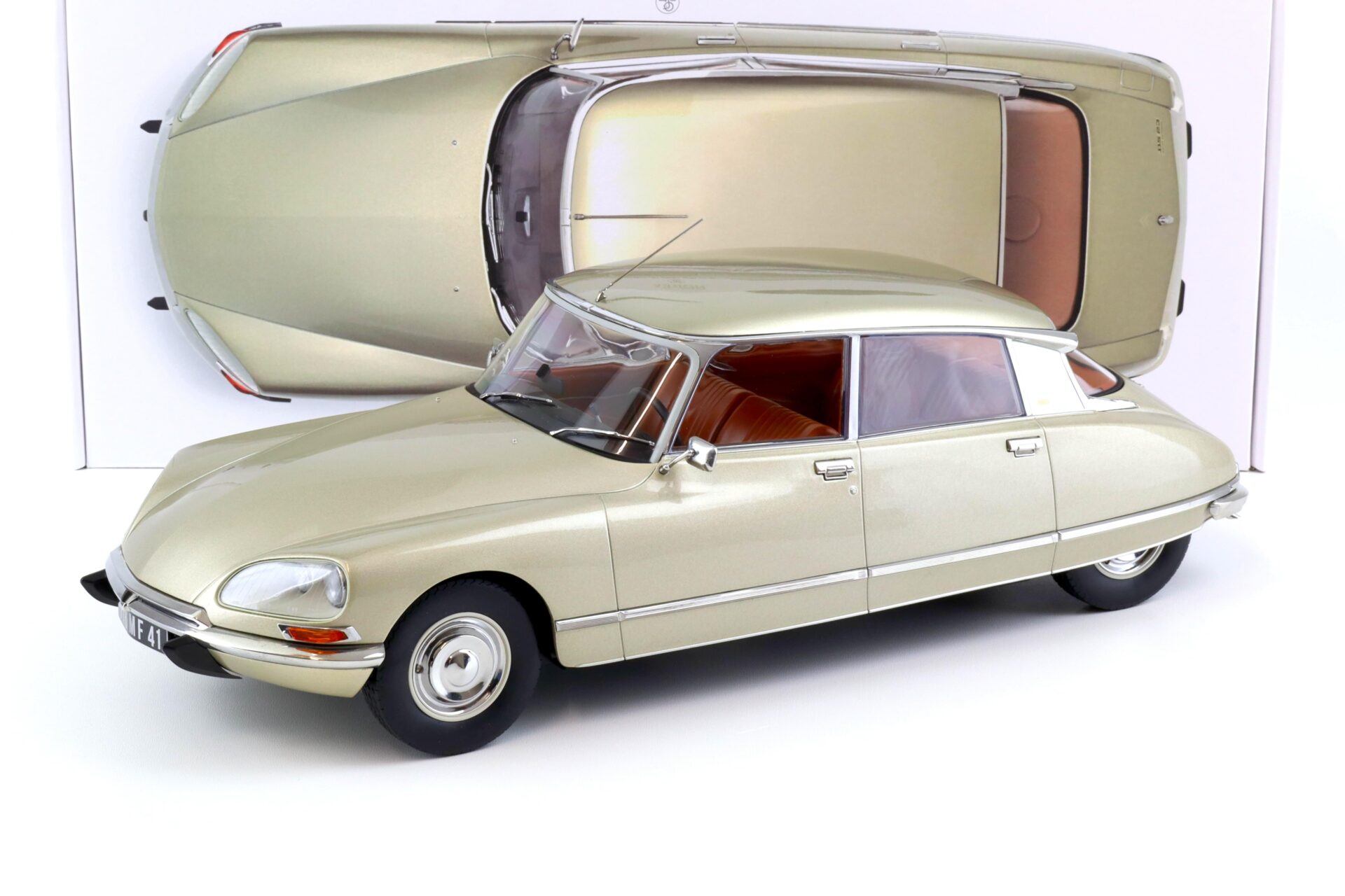 1:12 Norev Citroen DS 23 Pallas 1973 Tholonnet beige metallic 121730