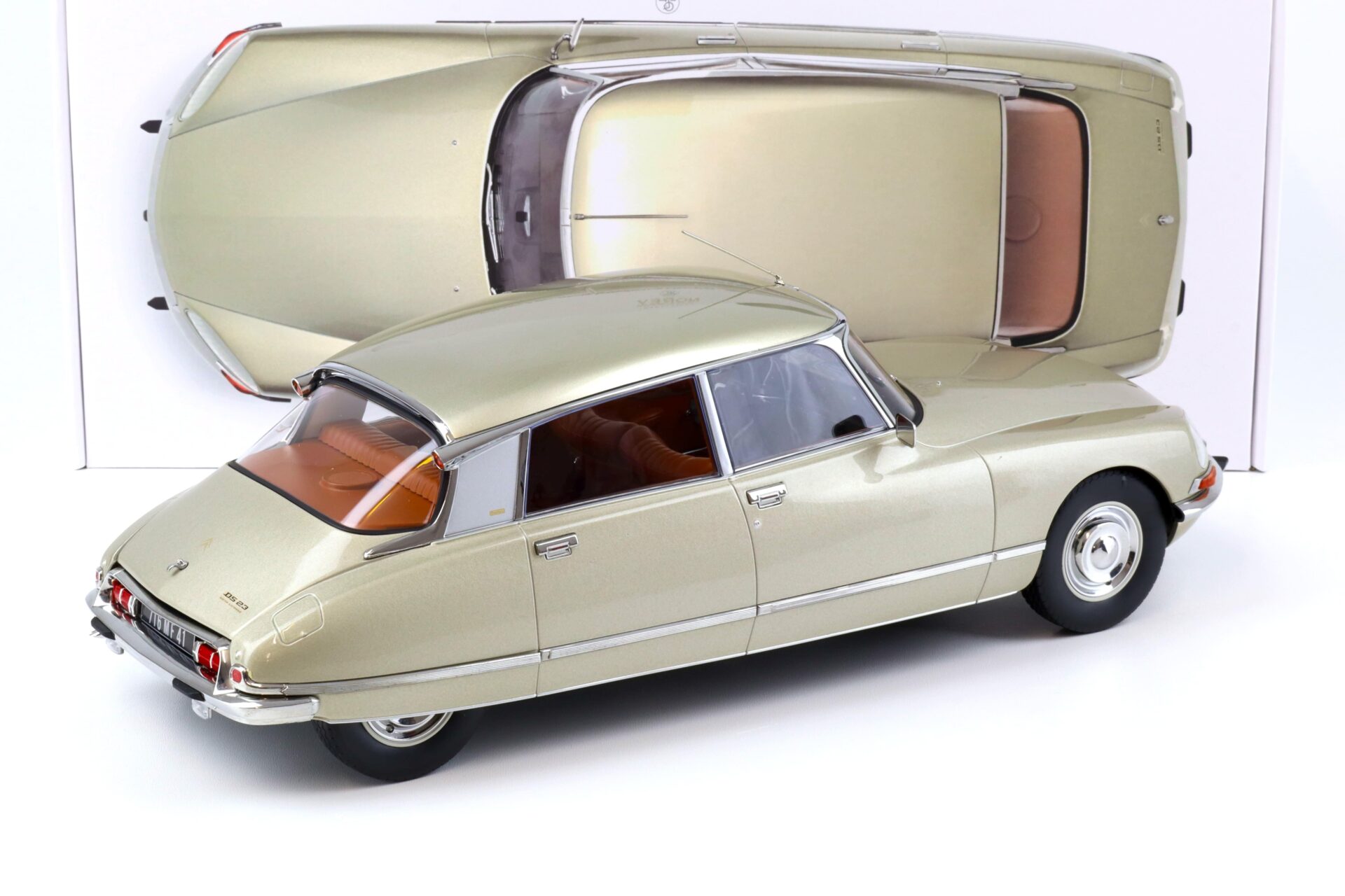 1:12 Norev Citroen DS 23 Pallas 1973 Tholonnet beige metallic 121730