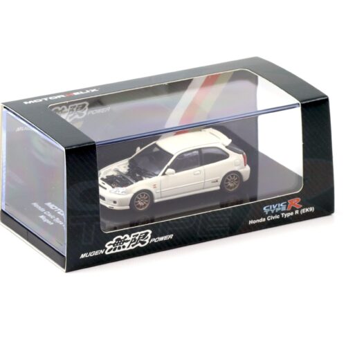 1:64 Motorhelix Honda Civic Type R (EK9) Mugen Championship white M65011