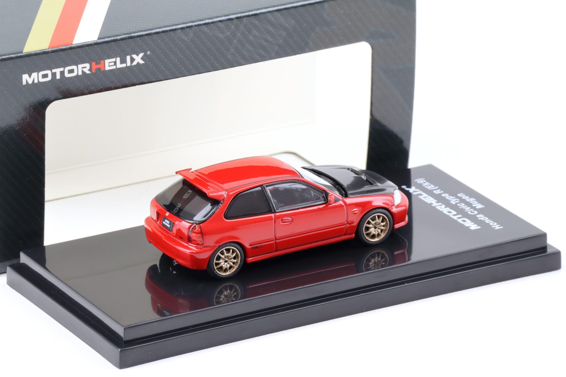 1:64 Motorhelix Honda Civic Type R (EK9) Mugen Milano red M65012