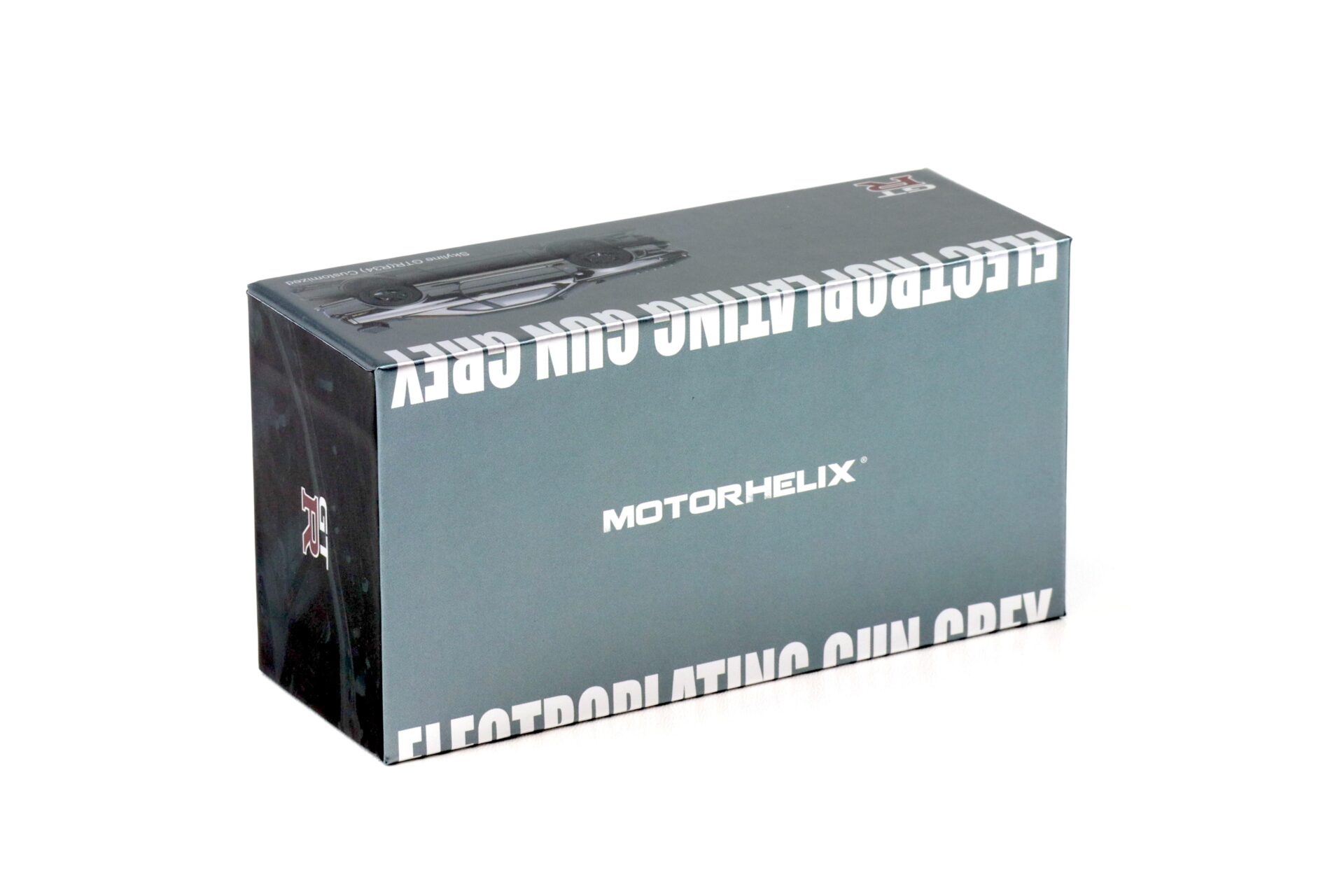 1:64 Motorhelix Nissan Skyline GT-R R34 Nismo Electro. Gun Metal HEC EXPO