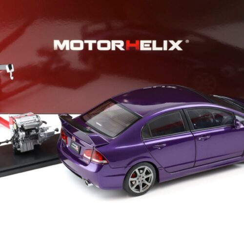1:18 Motorhelix Honda Civic Type R (FD2) Late Version Deep violet pear M85407