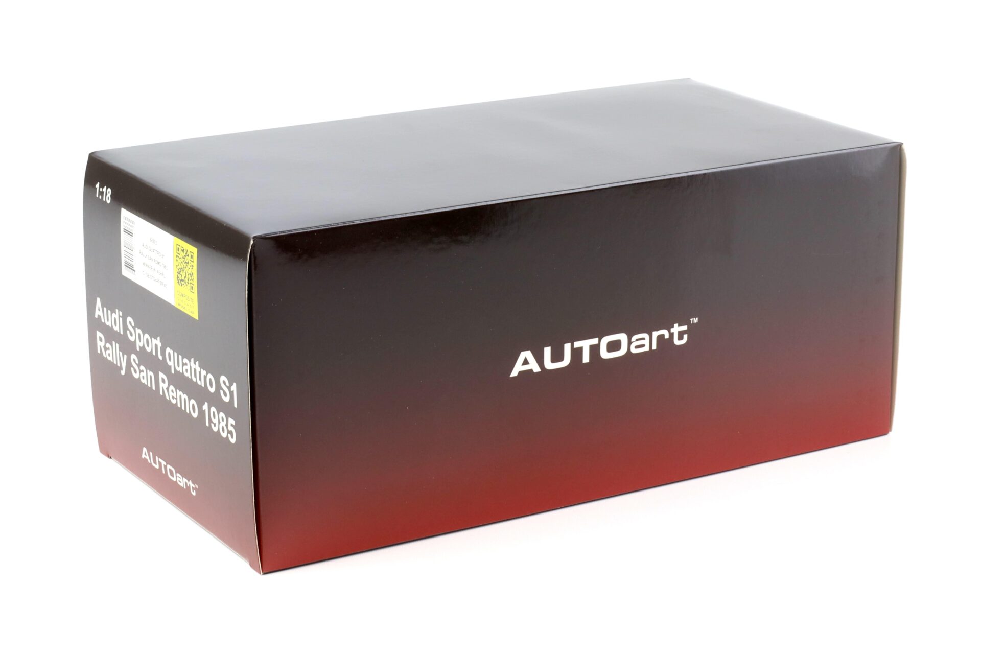 1:18 AUTOart Audi Sport Quattro S1 Rally San Remo 1985 Winner Röhrl/Geistdörfer #5