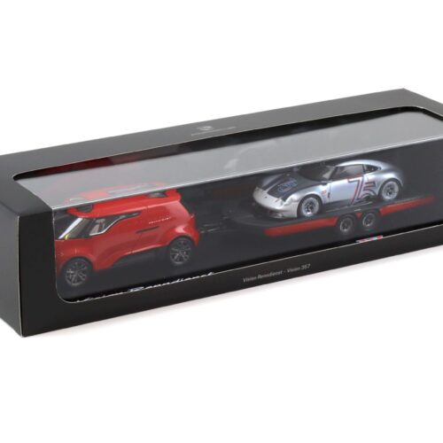 1:43 Spark SET Porsche Vision Renndienst + Porsche Vision 357 WAP DEALER