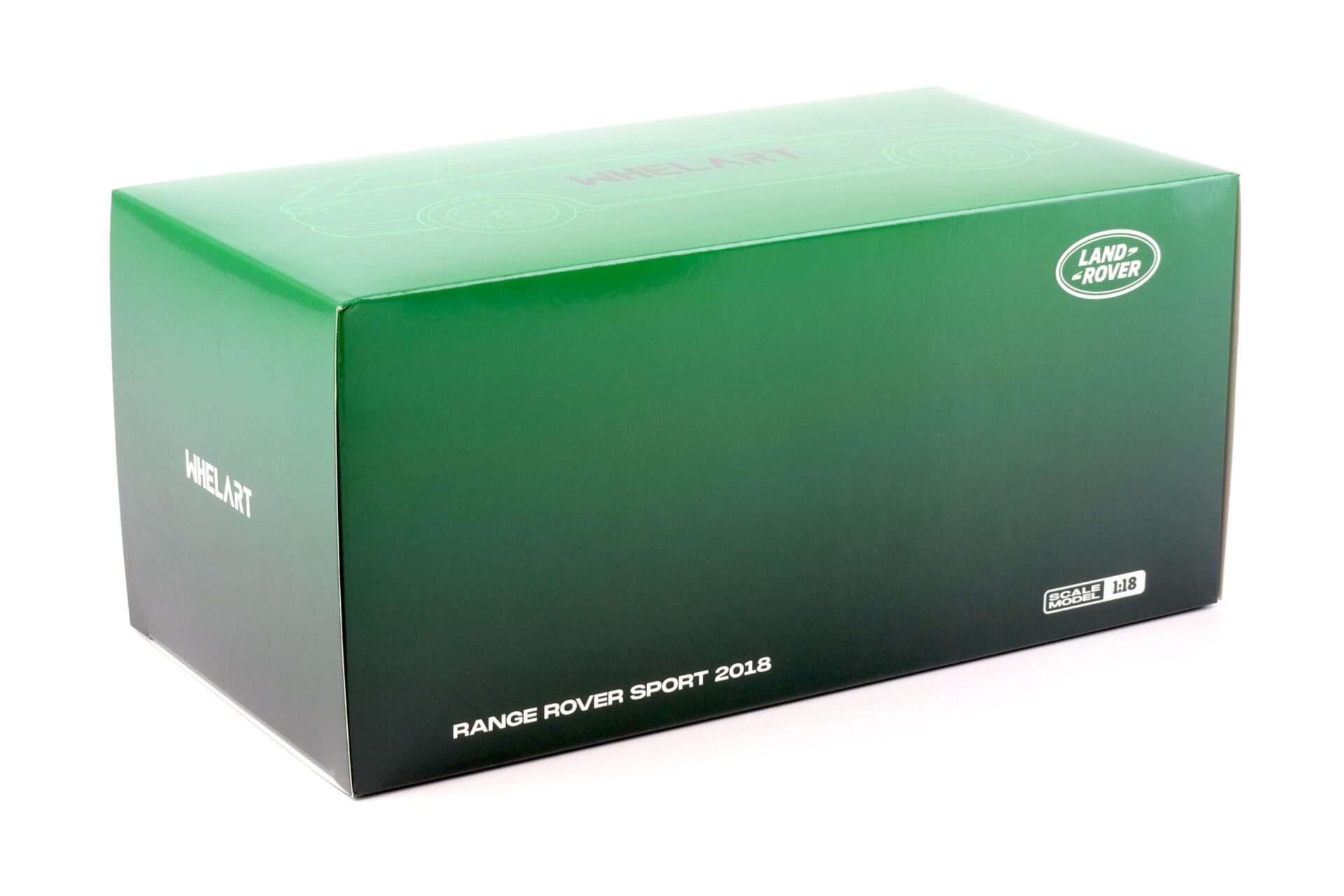 1:18 WHELART Range Rover Sport 2018 black / silver wheels