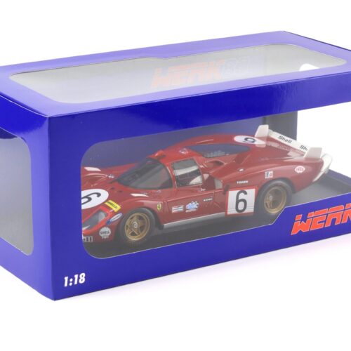 1:18 WERK83 Resin Ferrari 512S 24h LeMans 1970 #6 Vaccarella/ Giunti