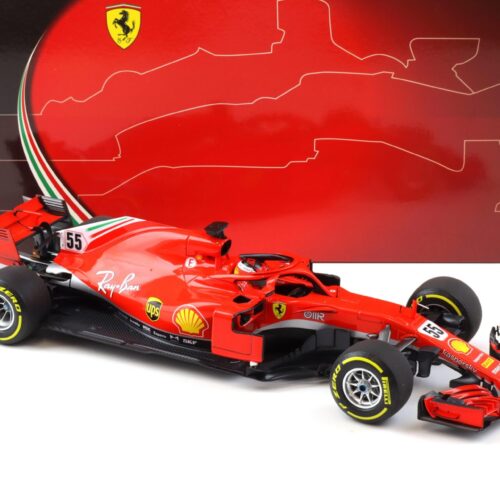 1:18 BBR F1 Ferrari SF71H Testing Fiorano 2021 Carlos Sainz red BBR211895