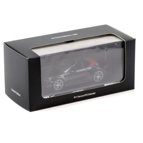 1:43 Minichamps Porsche 911 992.2 Carrera GTS Cabriolet black WAP DEALER