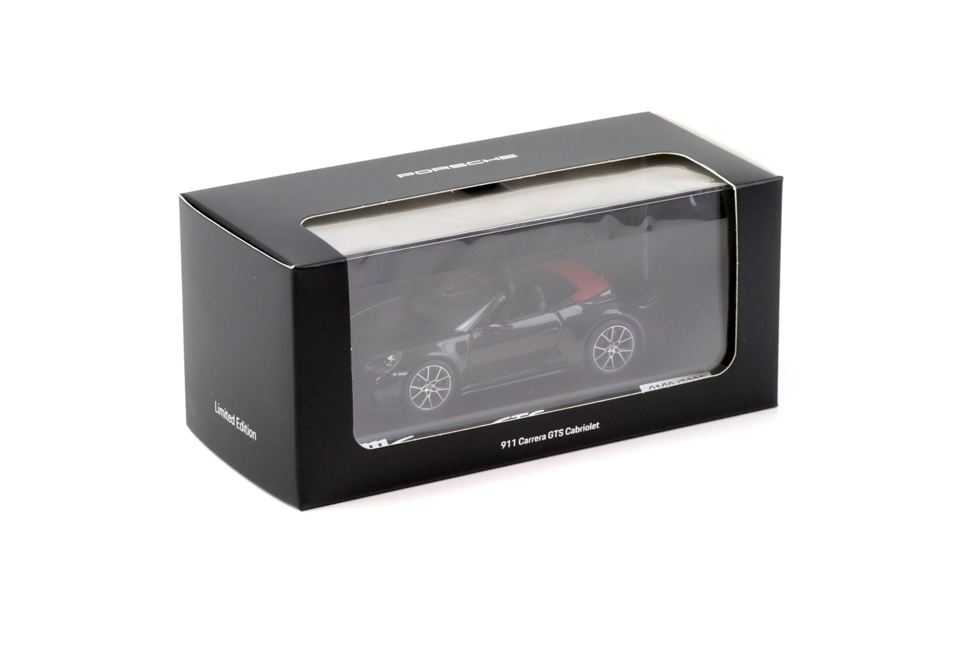 1:43 Minichamps Porsche 911 992.2 Carrera GTS Cabriolet black WAP DEALER