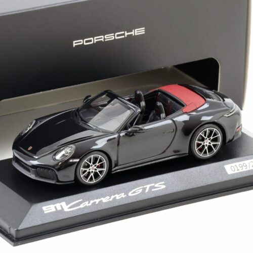 1:43 Minichamps Porsche 911 992.2 Carrera GTS Cabriolet black WAP DEALER