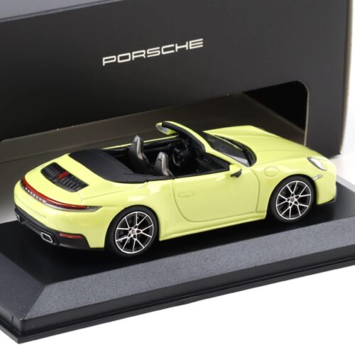 1:43 Minichamps Porsche 911 992.2 Carrera Cabriolet cartagena yellow WAP DEALER