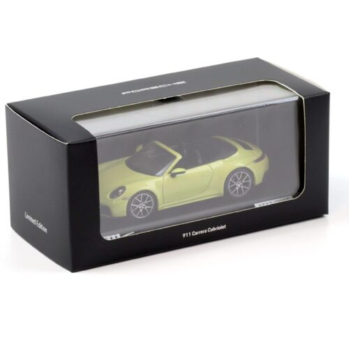1:43 Minichamps Porsche 911 992.2 Carrera Cabriolet cartagena yellow WAP DEALER