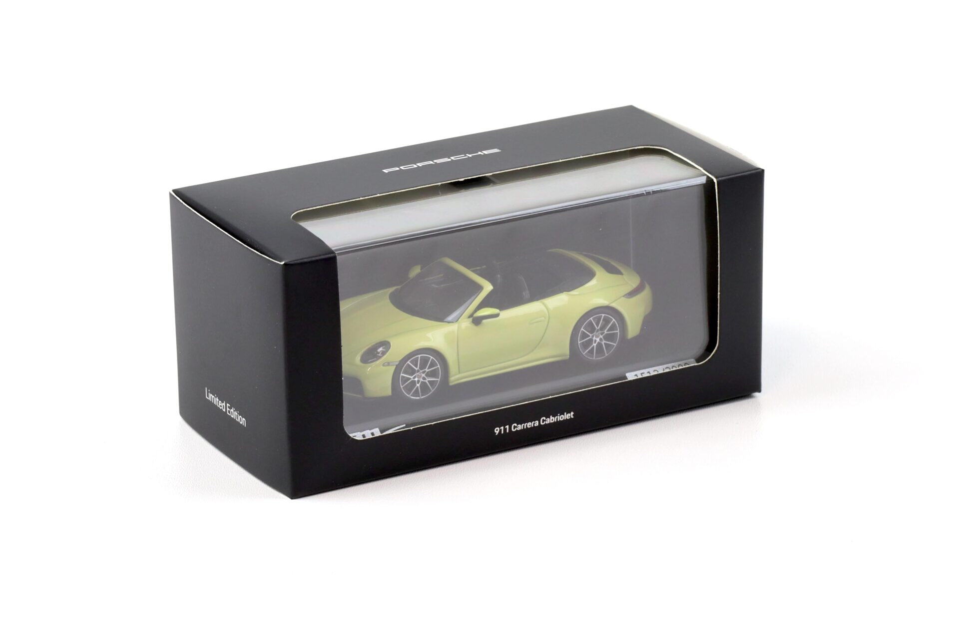 1:43 Minichamps Porsche 911 992.2 Carrera Cabriolet cartagena yellow WAP DEALER