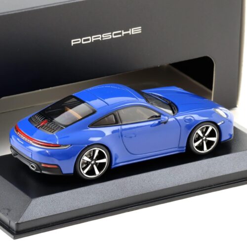 1:43 Minichamps Porsche 911 992.2 Carrera Coupe Lugano blue WAP DEALER