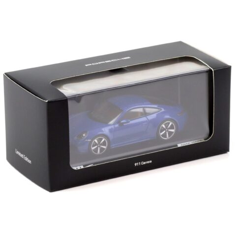 1:43 Minichamps Porsche 911 992.2 Carrera Coupe Lugano blue WAP DEALER