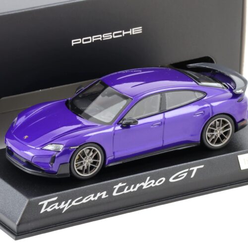 1:43 Norev Porsche Taycan Turbo GT Weissach Package purple sky metallic WAP DEALER