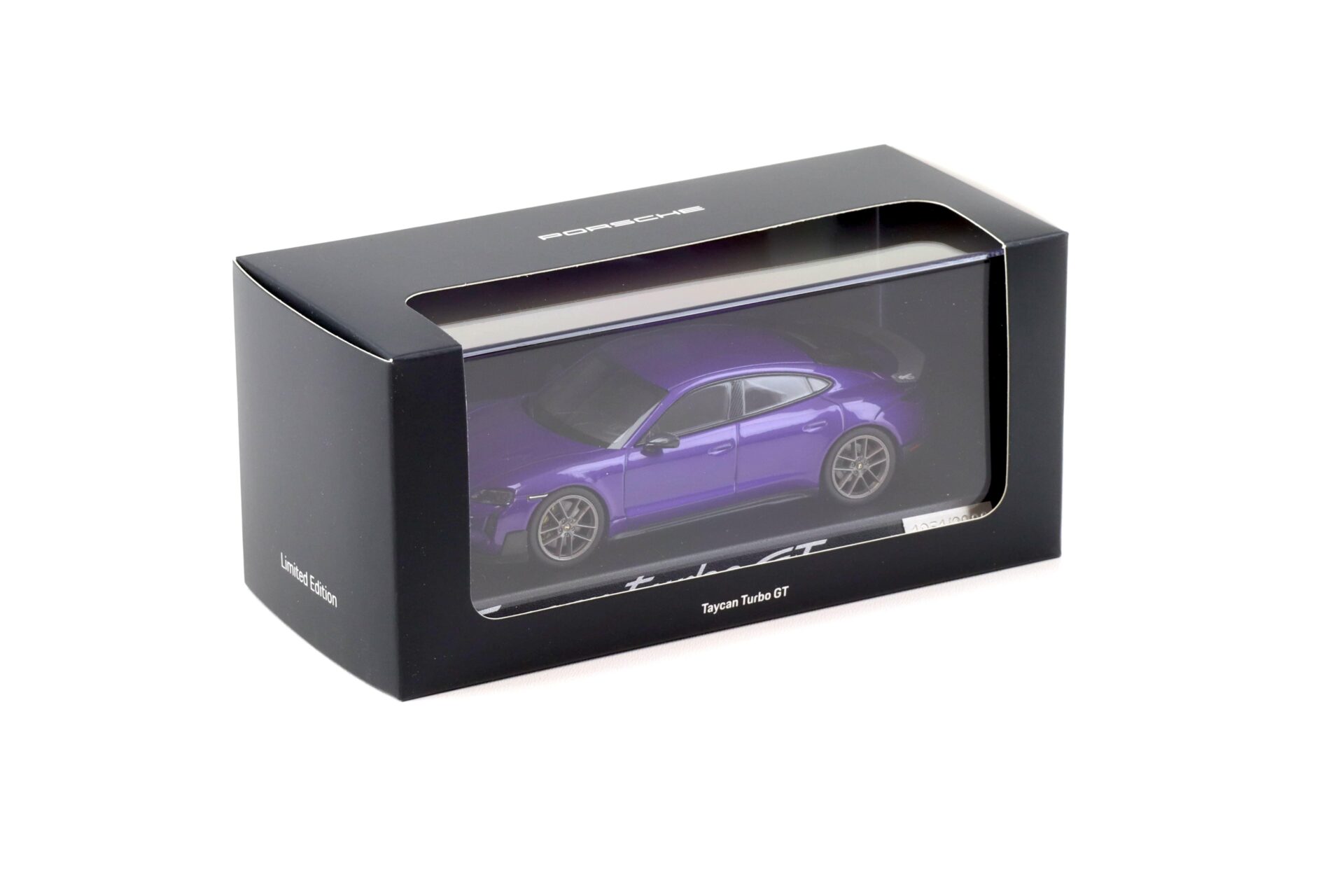 1:43 Norev Porsche Taycan Turbo GT Weissach Package purple sky metallic WAP DEALER