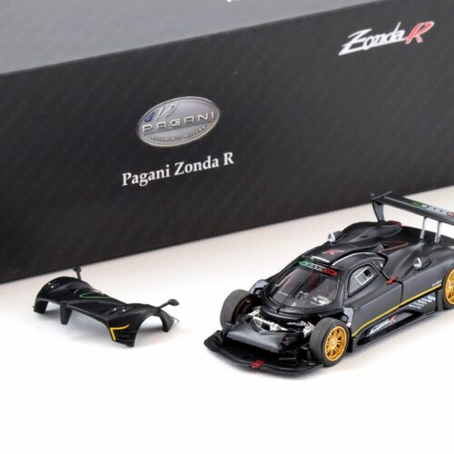 1:64 Casi Real x Motorhelix Pagani Zonda R fibra de carbono mate 650630001 - Imagen 5