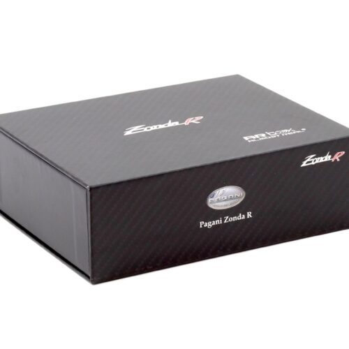 1:64 Casi Real x Motorhelix Pagani Zonda R fibra de carbono mate 650630001 - Imagen 6