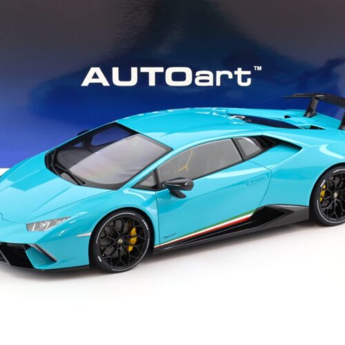 1:12 AUTOart Lamborghini Huracan Performante 2017 Blu Glauco/ solid blue 12077