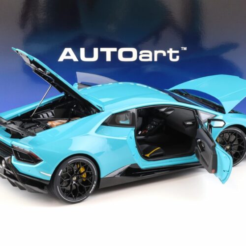 1:12 AUTOart Lamborghini Huracan Performante 2017 Blu Glauco/ solid blue 12077