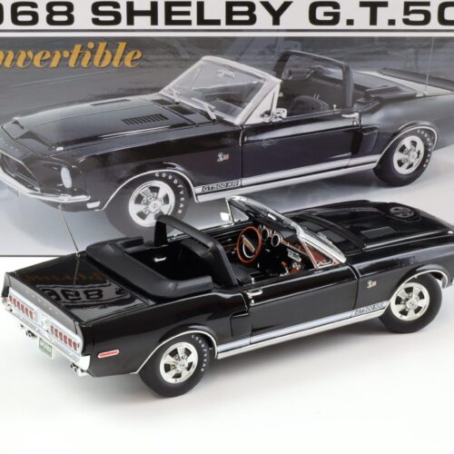 1:18 ACME 1968 Shelby GT500 KR Convertible black/ white stripes