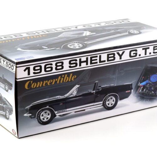1:18 ACME 1968 Shelby GT500 KR Convertible black/ white stripes