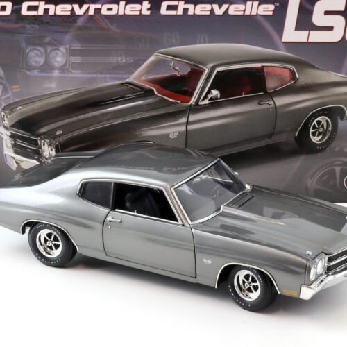 1:18 ACME 1970 Chevrolet Chevelle LS6 SS454 Coupe grey metallic
