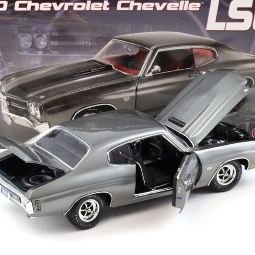 1:18 ACME 1970 Chevrolet Chevelle LS6 SS454 Coupe grey metallic