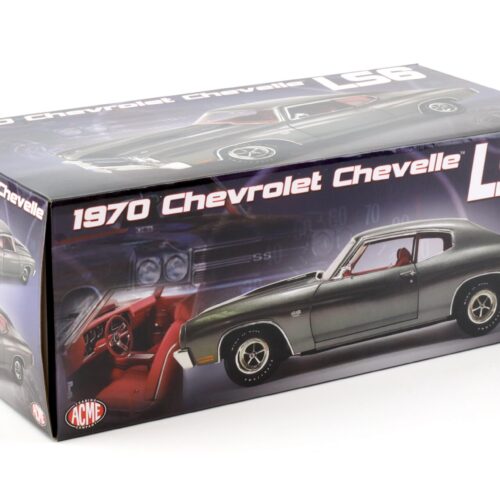 1:18 ACME 1970 Chevrolet Chevelle LS6 SS454 Coupe grey metallic
