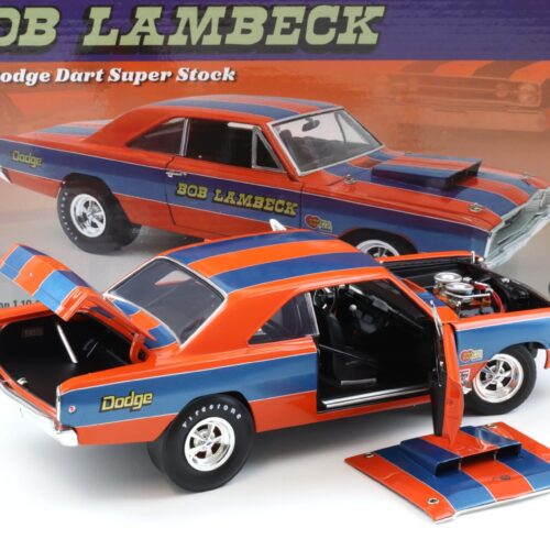 1:18 ACME 1968 Dodge Dart Super Stock Bob Lambeck orange/ blue