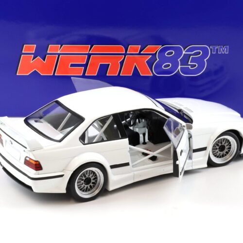1:18 WERK83 BMW M3 E36 GTR Street Coupe Plain Body white