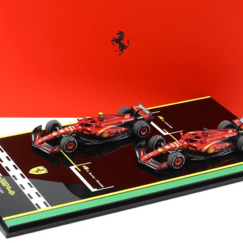 1:43 BBR Ferrari SF-24 Australien GP 2024 Special Set Leclerc + Sainz - Limited 100 pcs.