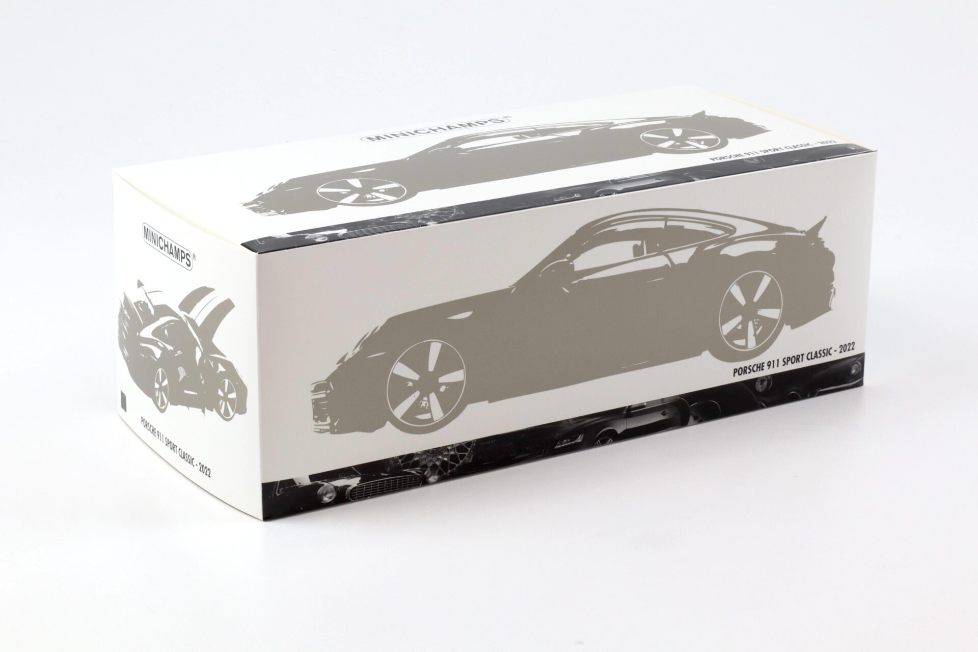 1:18 Minichamps Porsche 911 992 Sport Classic Coupe 2022 grey metallic